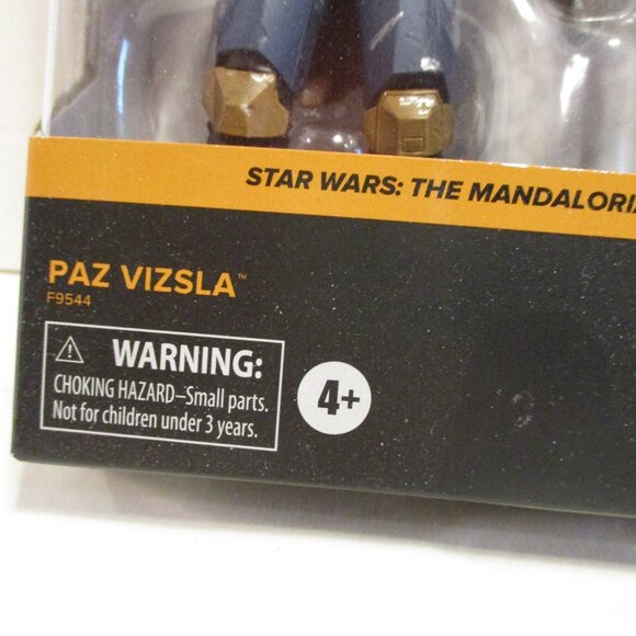 Star Wars Paz Vizsla Blue Gold Black Series Mandalorian NEW Action Figure - Picture 2 of 5